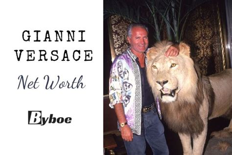 giann versace|gianni versace net worth at death.